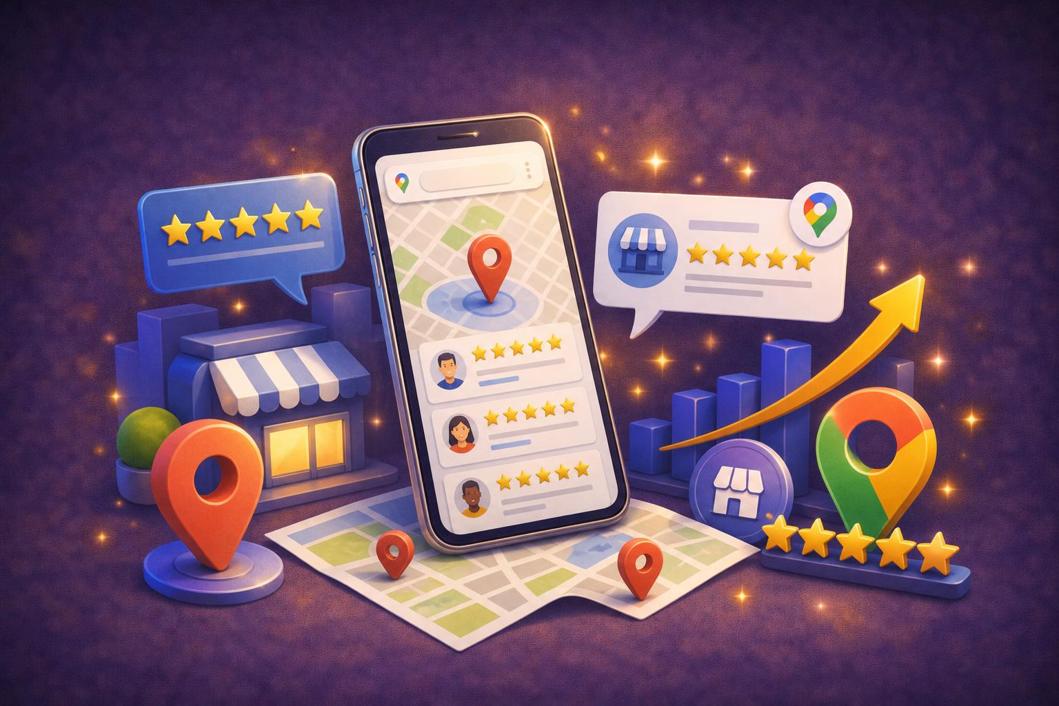 Featured image for: Google Maps Bewertungen: So steigern Sie Ihre lokale Sichtbarkeit