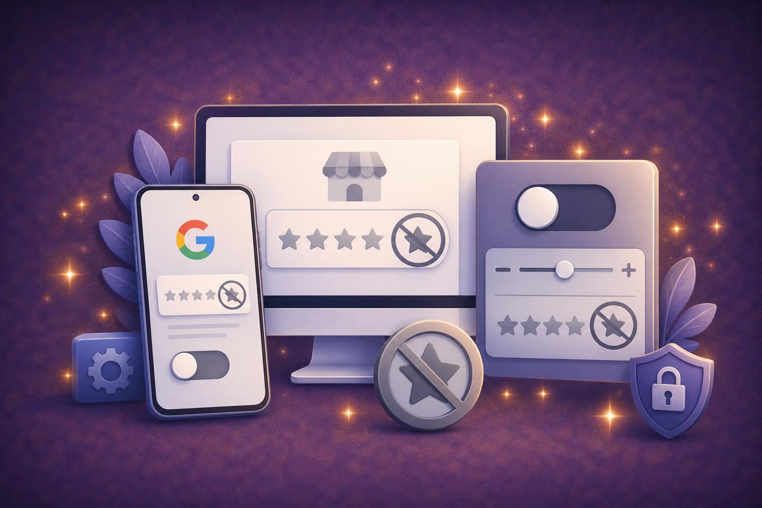 Featured image for: Kann man Google Bewertungen ausschalten? Antworten und Alternativen