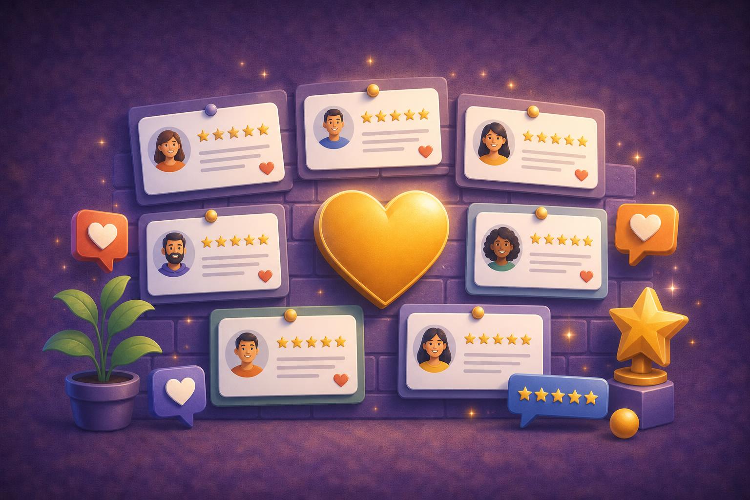 Featured image for: Wall of Love : comment créer un mur d'avis clients percutant