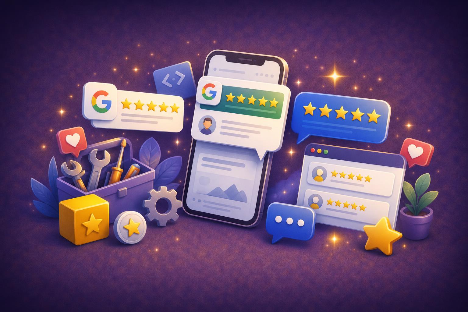 Featured image for: Widget avis Google gratuit : les meilleures solutions en 2026